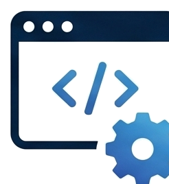 Custom development icon
